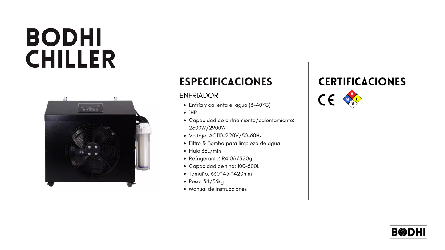 BODHI Pool Pro + Chiller