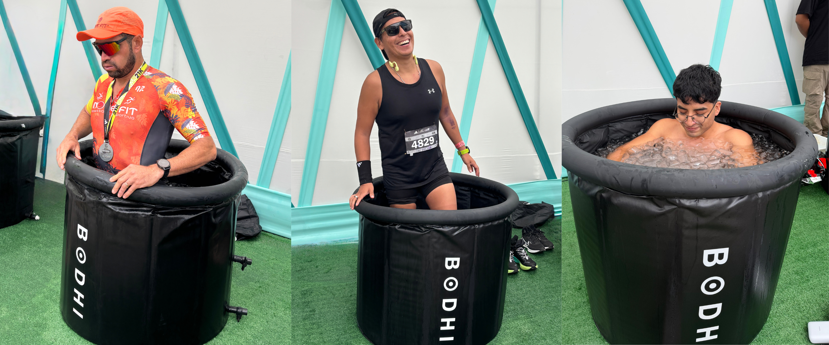 Inmersión en hielo para runners: así vivimos la Maratón de Lima 42K