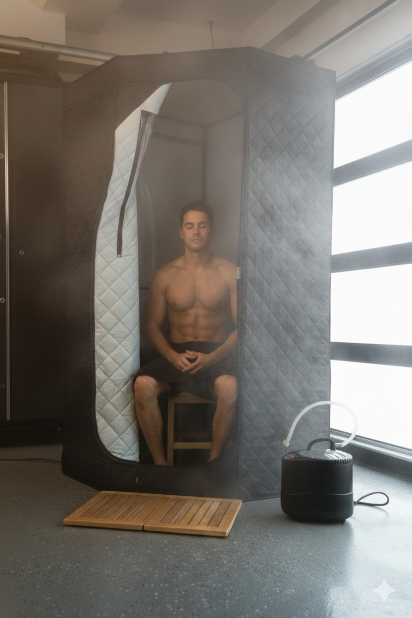 sauna a vapor portátil