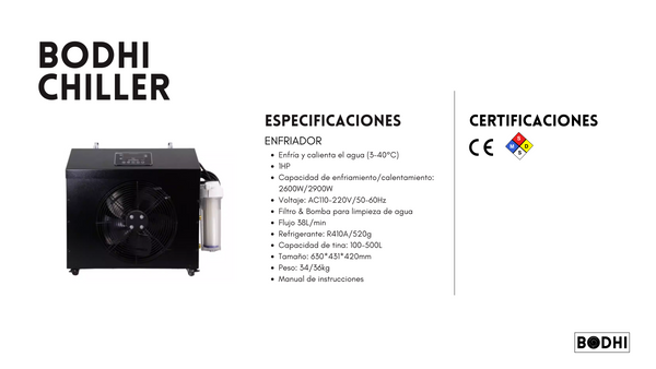 BODHI Pool Pro + Chiller Pro