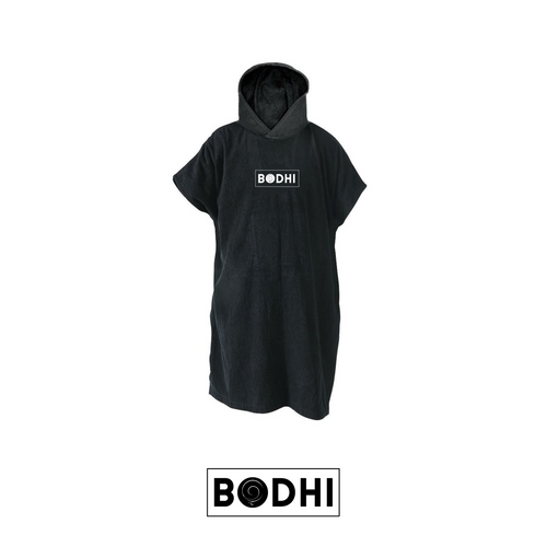 El BODHI Poncho ha sido diseñado para el increíble momento después de tu inmersión en hielo. Está hecho 100% de algodón suave y te calentará rapidamente.