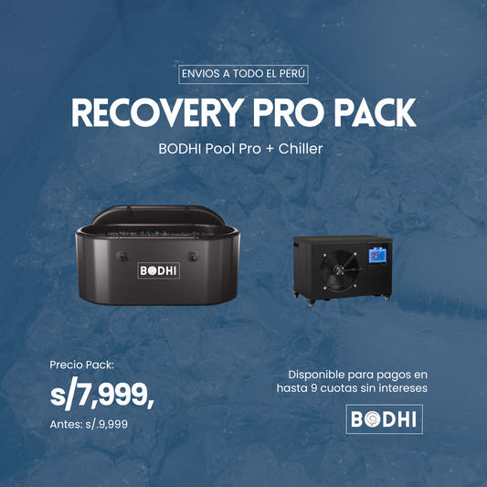 Recovery PRO Pack – Icebath PRO + Chiller profesional BODHI