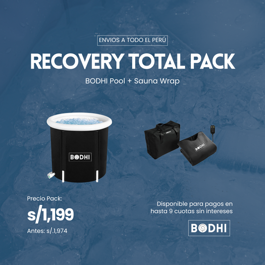 Recovery Total Pack – Icebath portátil + Sauna Wrap