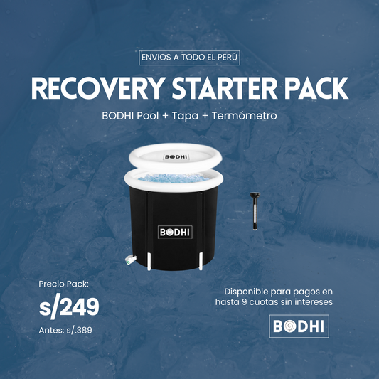 Recovery Starter Pack – Icebath portátil + accesorios BODHI